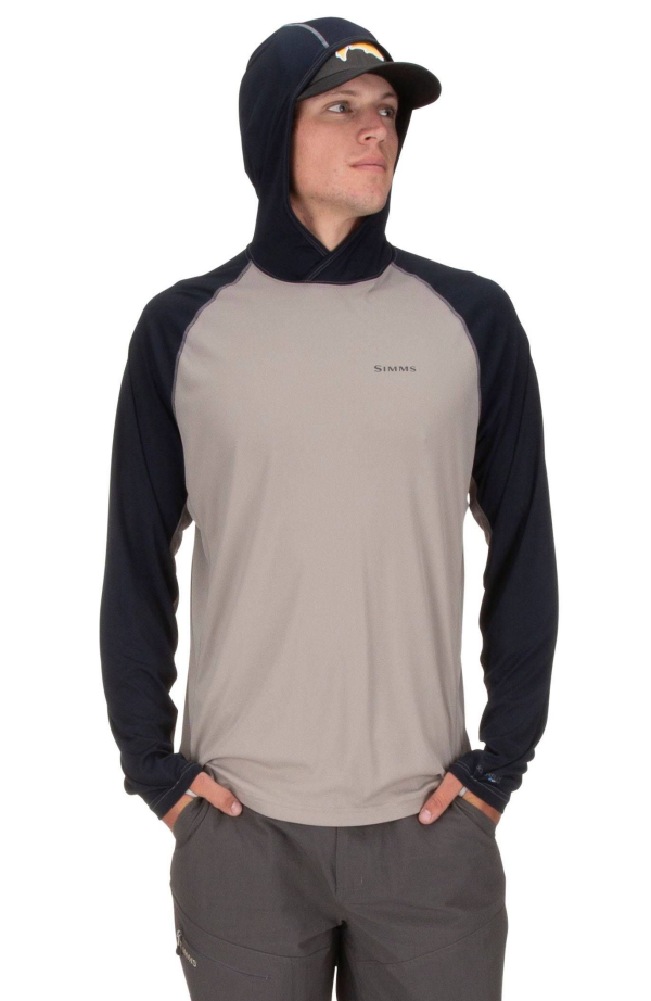 Simms Bugstopper Solarflex Hoody Rock Ridge Model Hood Simms Bugstopper Solarflex Hoody Rock Ridge Model Hood